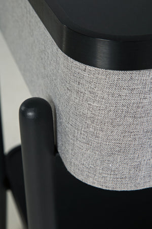 Jorvalee - Accent Table with Speaker - Gray / Black