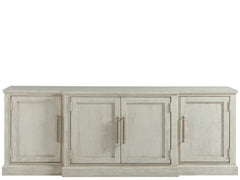 Escape - 84" Entertainment Console - Light Gray