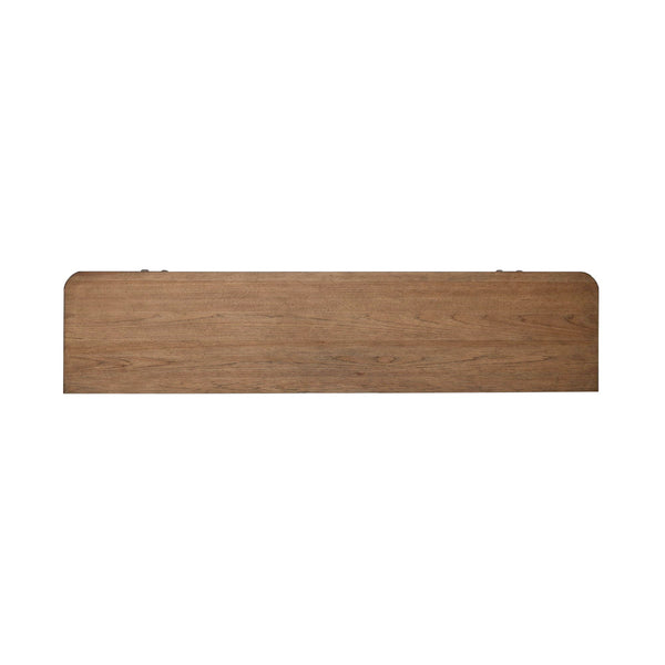 Fireplace TV Consoles - 79" Fireplace TV Console - Medium Brown