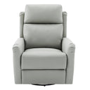 Manual Recliner Swivel Rocking Chair With 8 Point Massage And Heating