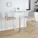 Fuji - Contemporary Design High Back Barstool