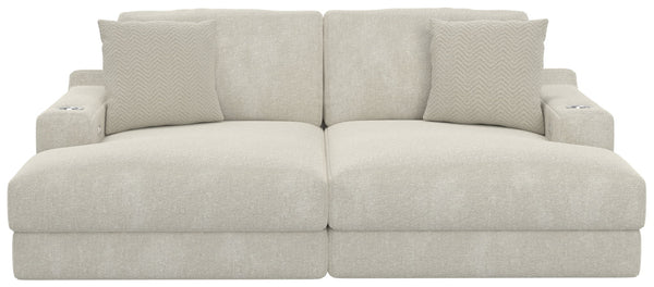 Cozy - 2 Piece Double Wide Chaise With USB Charging Ports