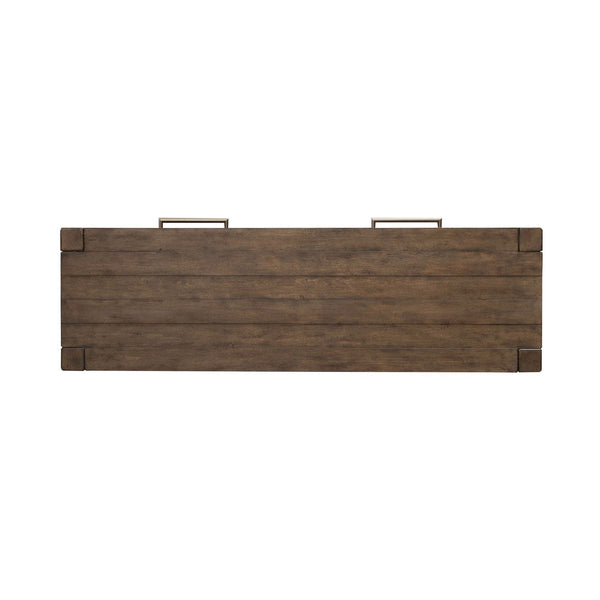 Broadmore - Console Table - Cobblestone Brown