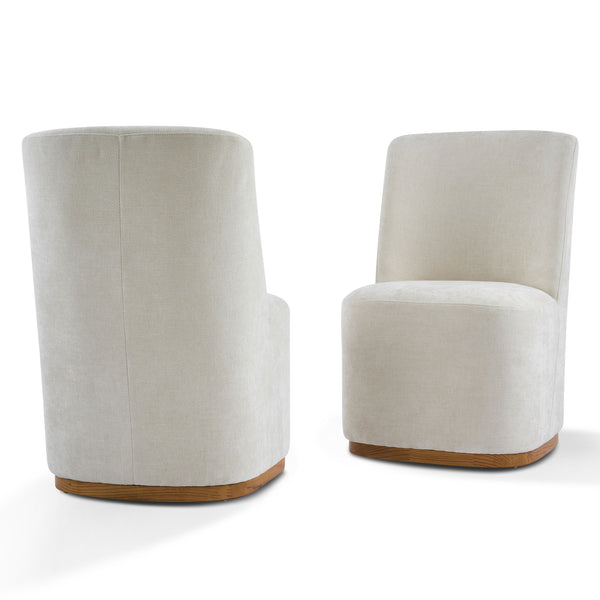 Dining Table Set With 4 Upholstered Dining Chairs