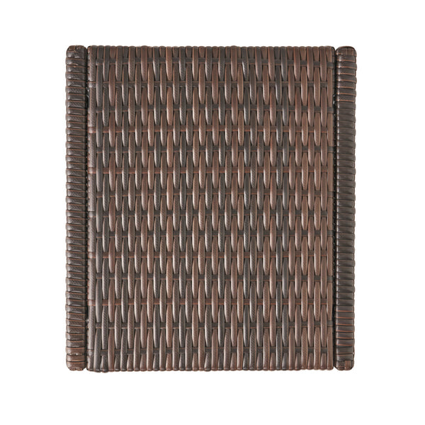 Bucharest - End Table C Shaped Side Table Rattan - Brown