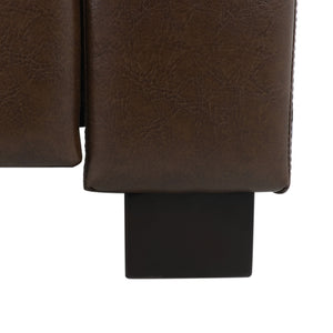Langseth - Contemporary Tufted Pushback Recliner - Dark Brown