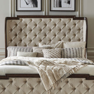Providence Park - Upholstered Shelter Headboard