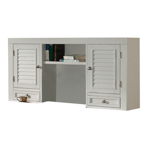 Boca - U Shape Desk With Credenza File And Hutch - Cottage White