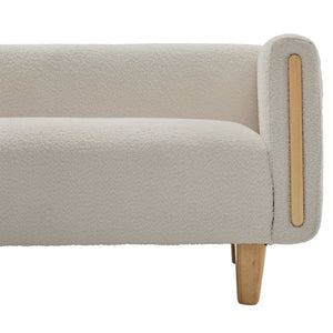 3 Seater Sofa For Living Room - Oatmeal