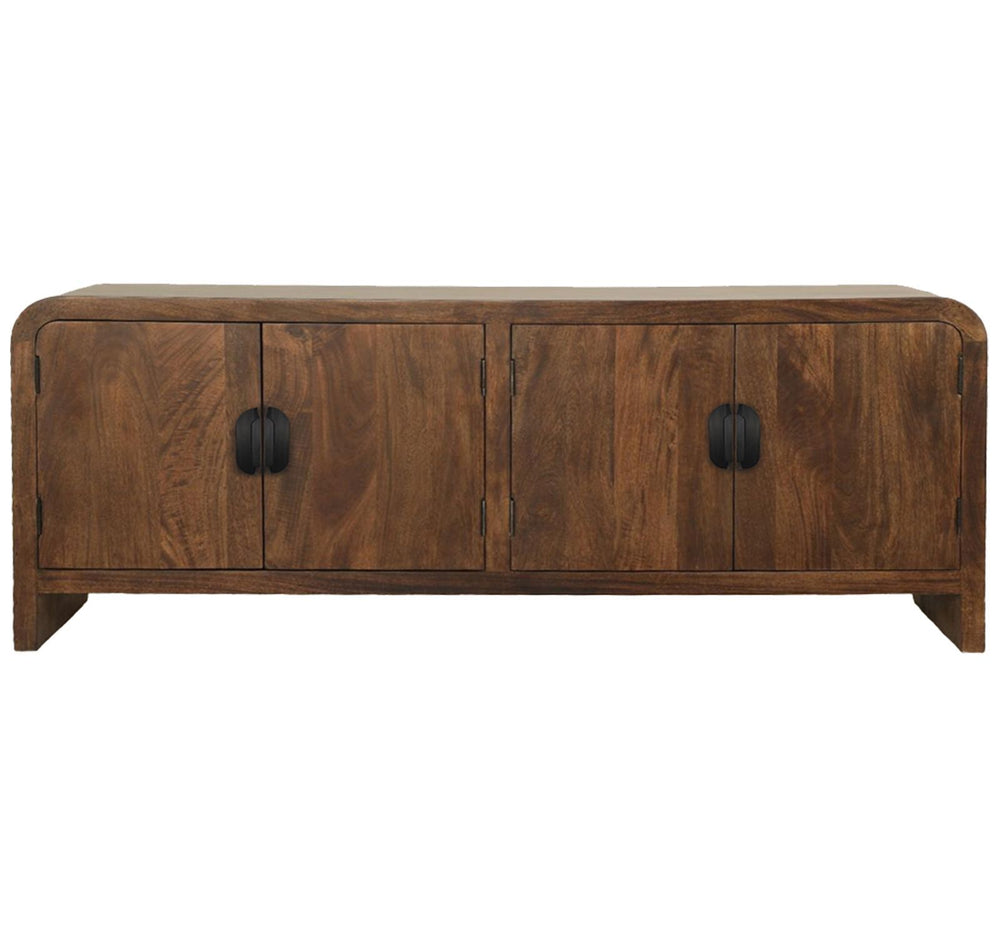 Portico - 78" Console - Warm Brown