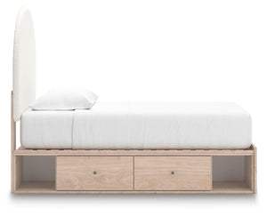 Arloster - Upholstered Panel Bed