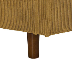 Upholstered Sectional With Toss Pillows