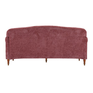 Loveseat Sofa, 2 Seater Couch With Rolled Arms