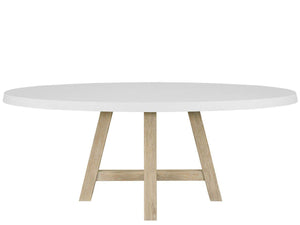 Oasis - Dockside Dining Table - White / Beige