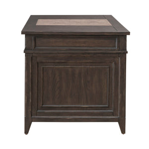 Paradise Valley - Executive Desk - Saddle Brown