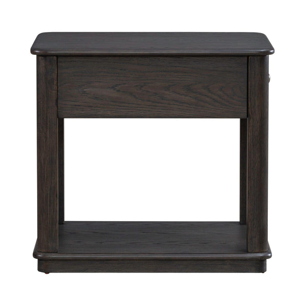 Wallace - End Table - Aged Oak