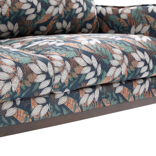 2 Seater Loveseat Sofa With Spacious Seating Area