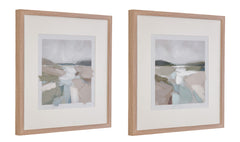 Stillwater - Framed Canvas (Set of 2) - Natural