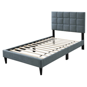 Modern Bed With Adjustable Headboard