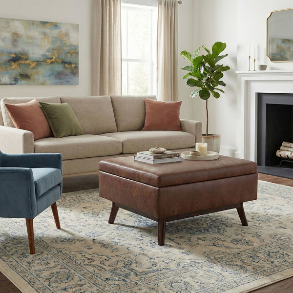 Owen - Upholstered Rectangular Storage Ottoman
