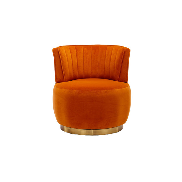 360 Degree Swivel Cuddle Barrel Accent Sofa Chair