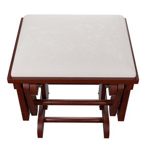 Glider Chair With Ottoman