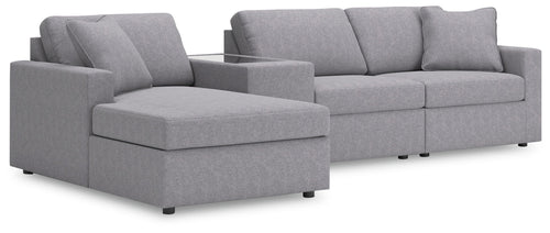 Modmax - L-Shaped Sectional - Granite