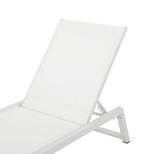 Myers - Modern Chaise Lounge Set With Adjustable Back