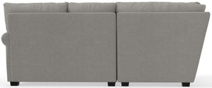 Livingston - Sectional With Comfort Coil Seating, 40" Cocktail Ottoman And Accent Pillows Included