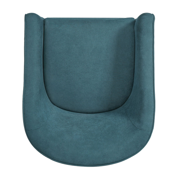 Power Lift Recliner Barrel Shape Reclining Chair With Footrest And Side Pocket