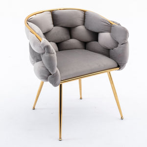 Luxury Modern Simple Leisure Single Sofa Chair Bedroom Lazy Person Household Dresser Stool Manicure Table Back Chair
