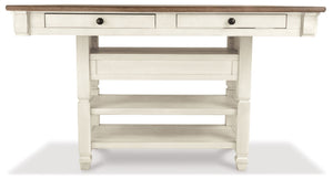 Bolanburg - Rectangular Dining Room Counter Table - Beige