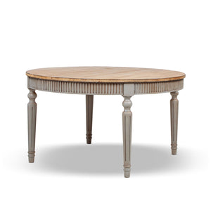 Colette - Round Dining Table - Blue / Gray