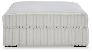 Stupendous - Oversized Accent Ottoman - Alloy