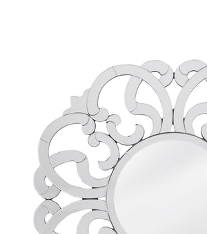 Adventurine - Wall Mirror - White