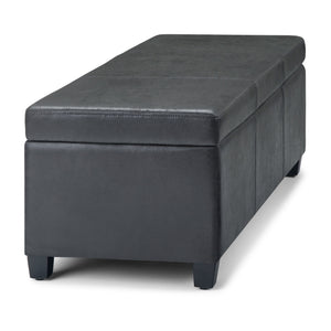 Avalon - Contemporary Storage Ottoman Bench