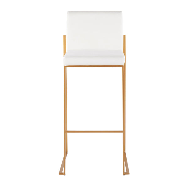 Fuji - Contemporary Design High Back Barstool