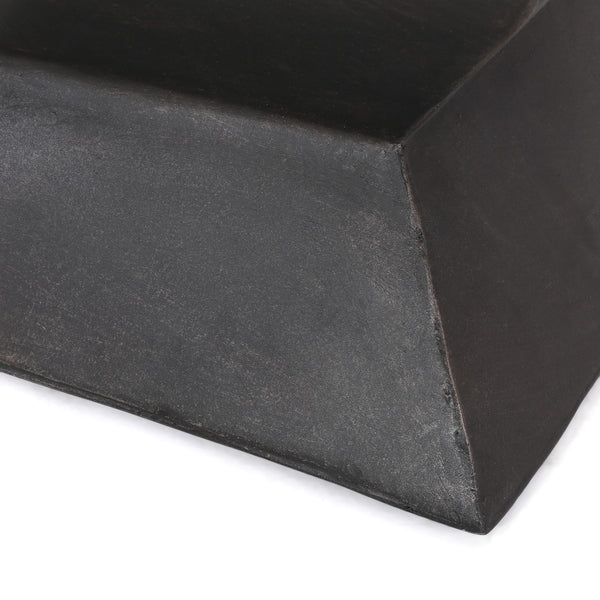 Outdoor Lightweight, Concrete Side Table - Copper