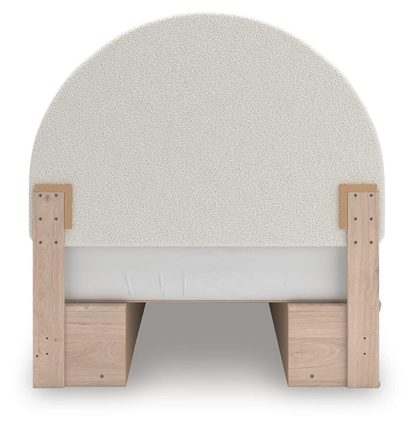 Arloster - Upholstered Panel Bed