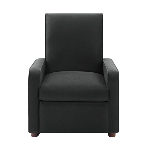 Manual Recliner Chair, 2 Position With 160° Adjustable Backrest For Living Room