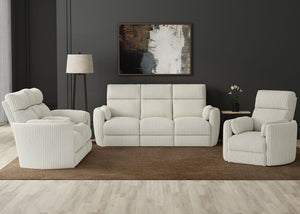 Radius - Power Glider Reclining Console Loveseat