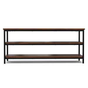 Skyler - TV Media Stand - Dark Cognac Brown