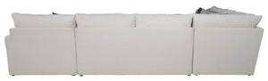 Polaris - Sectional With Comfort Coil Seating, 9 Included Accent Pillows And Included Cocktail Ottoman