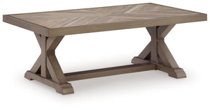 Laguna Heights - Rectangular Cocktail Table - Beige