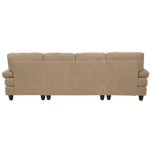 U-Shaped Sofa With Dual Chaise
