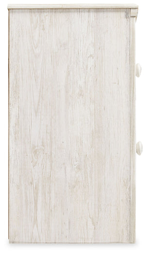 Paxberry - Two Drawer Night Stand - Whitewash