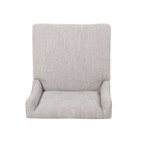 Vienna - Contemporary Fabric Tufted & Wingback Counter Stools (Set of 2)