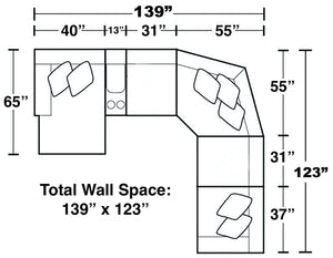 McPherson - Reclining Sectional