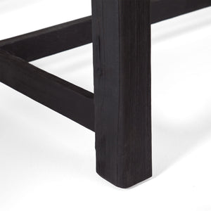 Cloud - Outdoor Bench With Acacia Wood Frame And Slat Panel Design