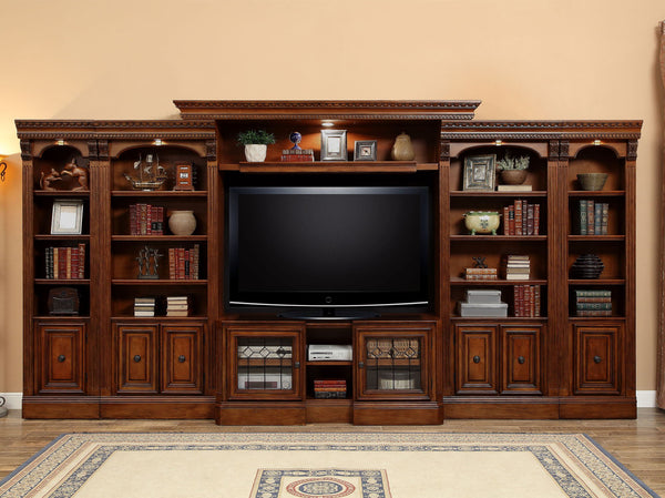 Huntington - Expandable Console - Antique Vintage Pecan